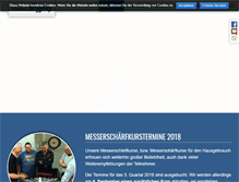 Tablet Screenshot of messer-hoffritz.de
